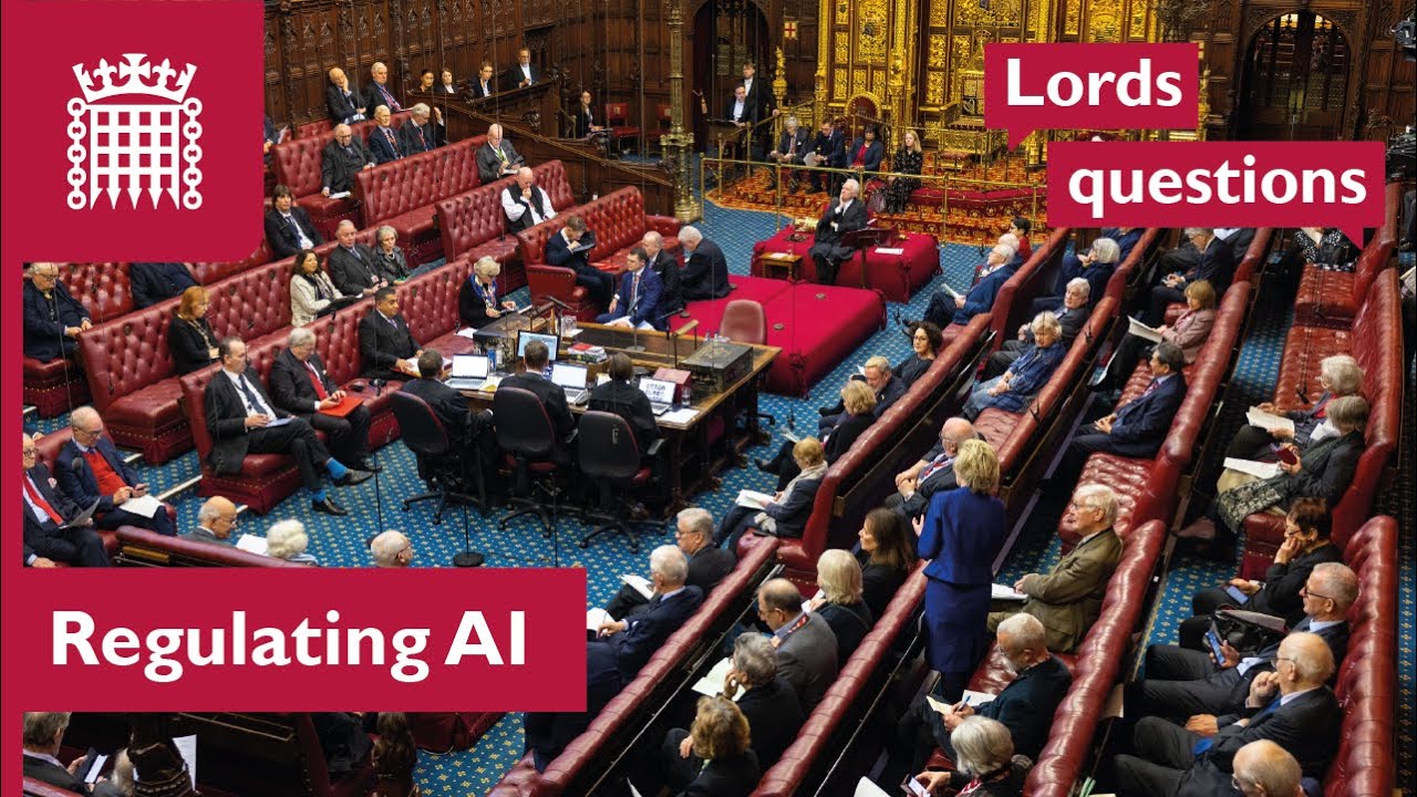 Regulating advanced forms of AI | Lords questions | 26 June