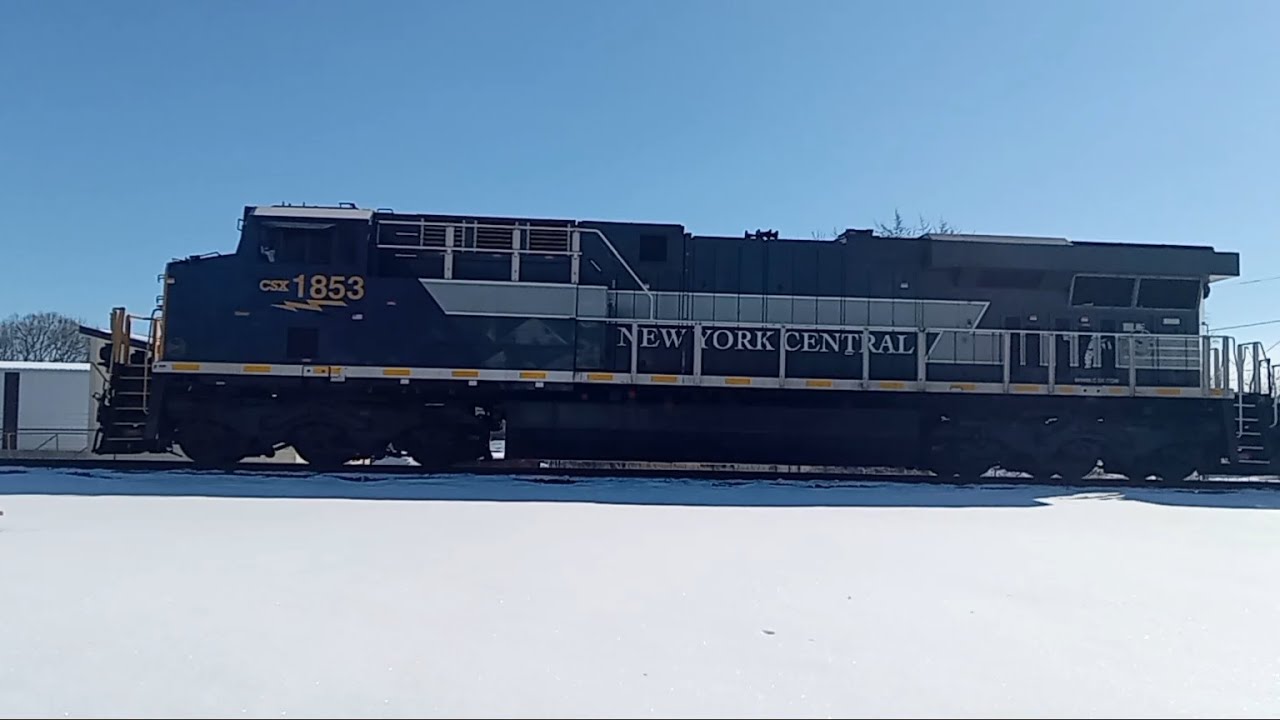 My first time catching the CSXT1853, NYC, railfanning w/ @LeoL-p3v & @Milepost15Trains.
