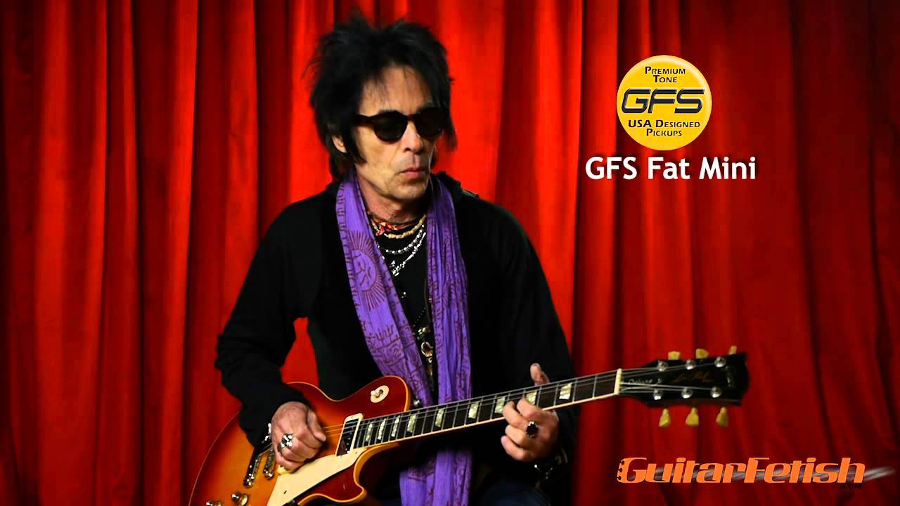GFS Pickups: Earl Slick tests the GFS Fat Mini Humbuckers