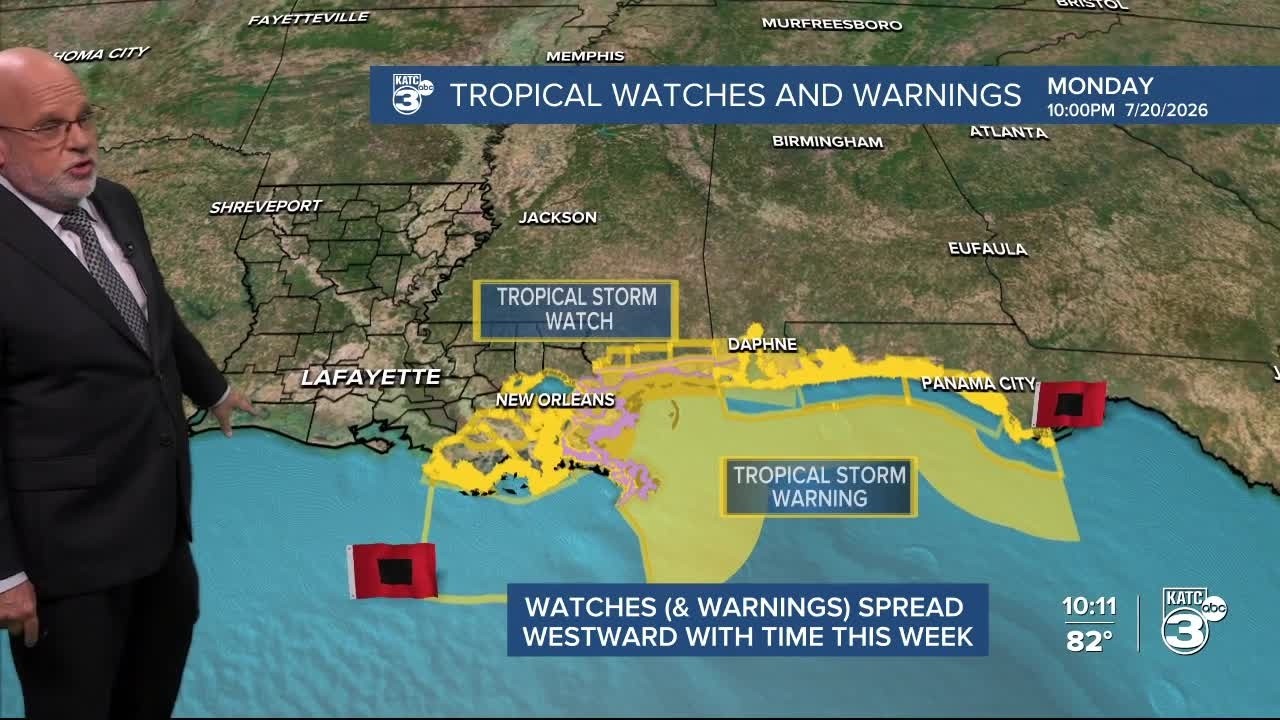 ROB'S 10PM WEATHER FORECAST KATC 07-20-26