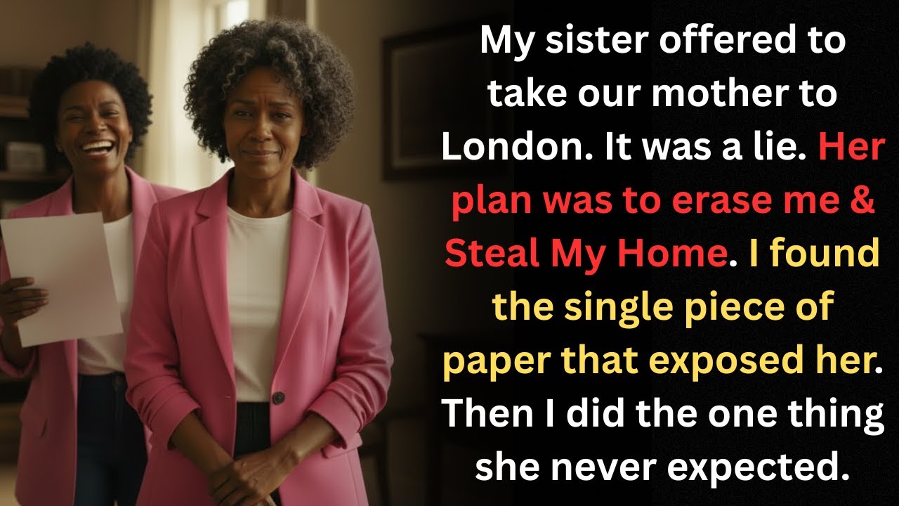 My Sister Bought Our Mother's Signature to Steal My Home. Then I Quietly did next…
