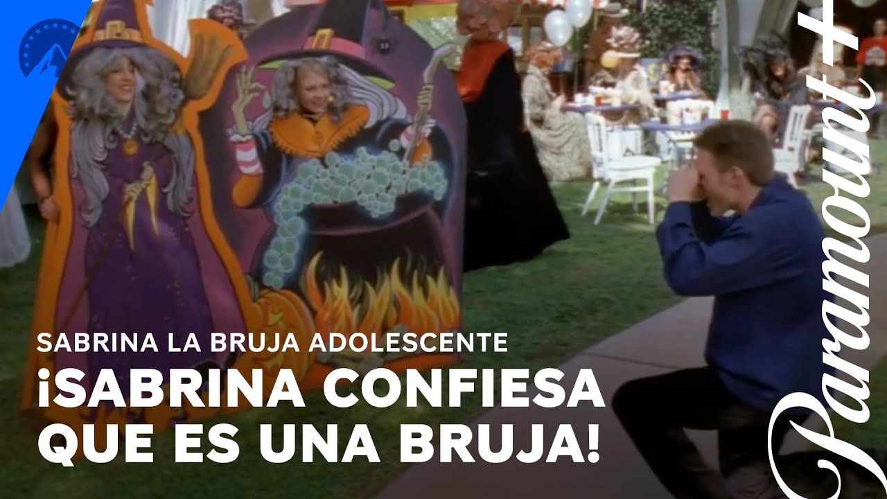 Sabrina le dice a Valerie y a Harvey que es bruja 😱 l Sabrina la bruja adolescente l Paramount+
