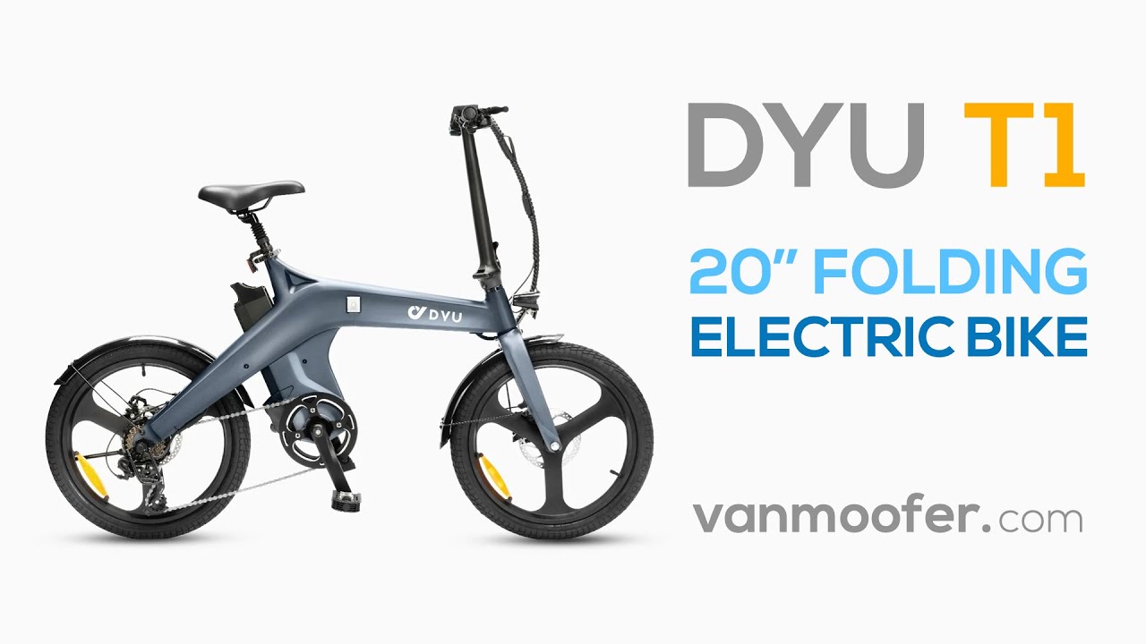 budget folding e bike - DYU T1 - 20''