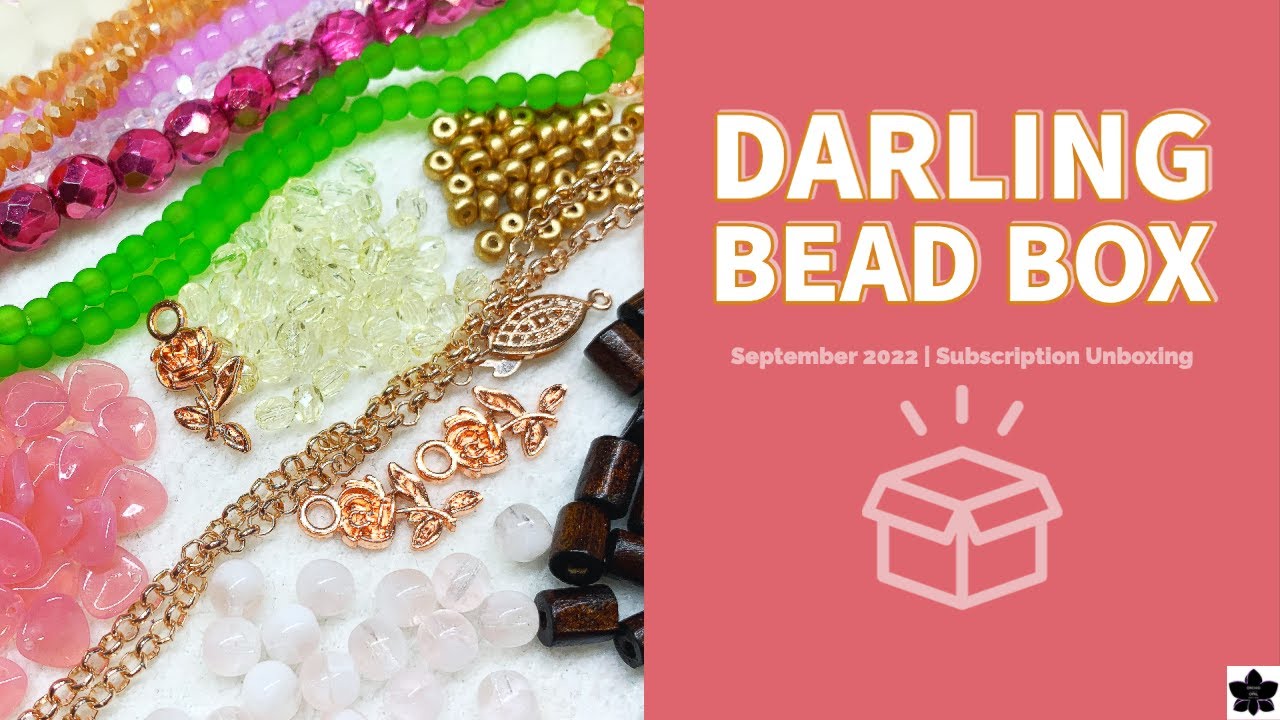 Darling Bead Box Subscription September 2022 #unboxing