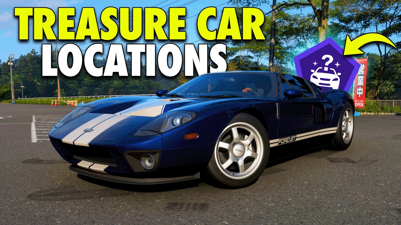 ВСЕ места нахождения секретных автомобилей в Forza Horizon 6 &mdash; как ОТКРЫТЬ секретные тачки!