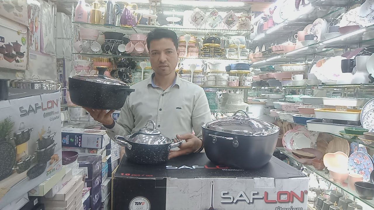 درب سعادة 😍 المستورد نفسه اللي بياخد منة محلات حمام التلات 💥اطقم صيني استانلس جرانيت برندات الاصلي 💯