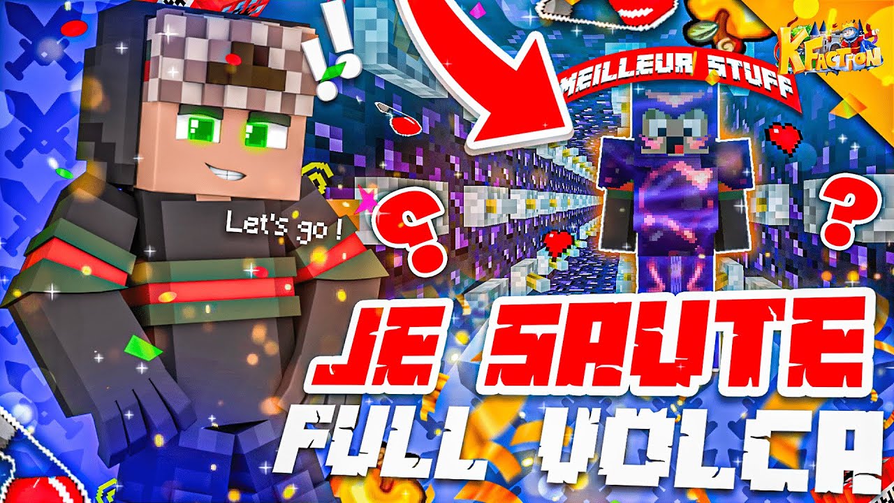 🍿 Je SAUTE dans les TRAPS full VOLCANITE sur kFaction V9 ENFIN ! (cc 1000 pb's)