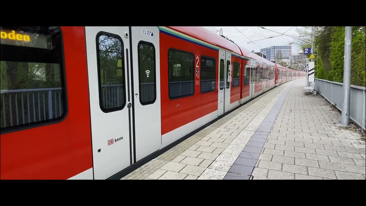 S Bahn Travel Frankfurt to Eschborn