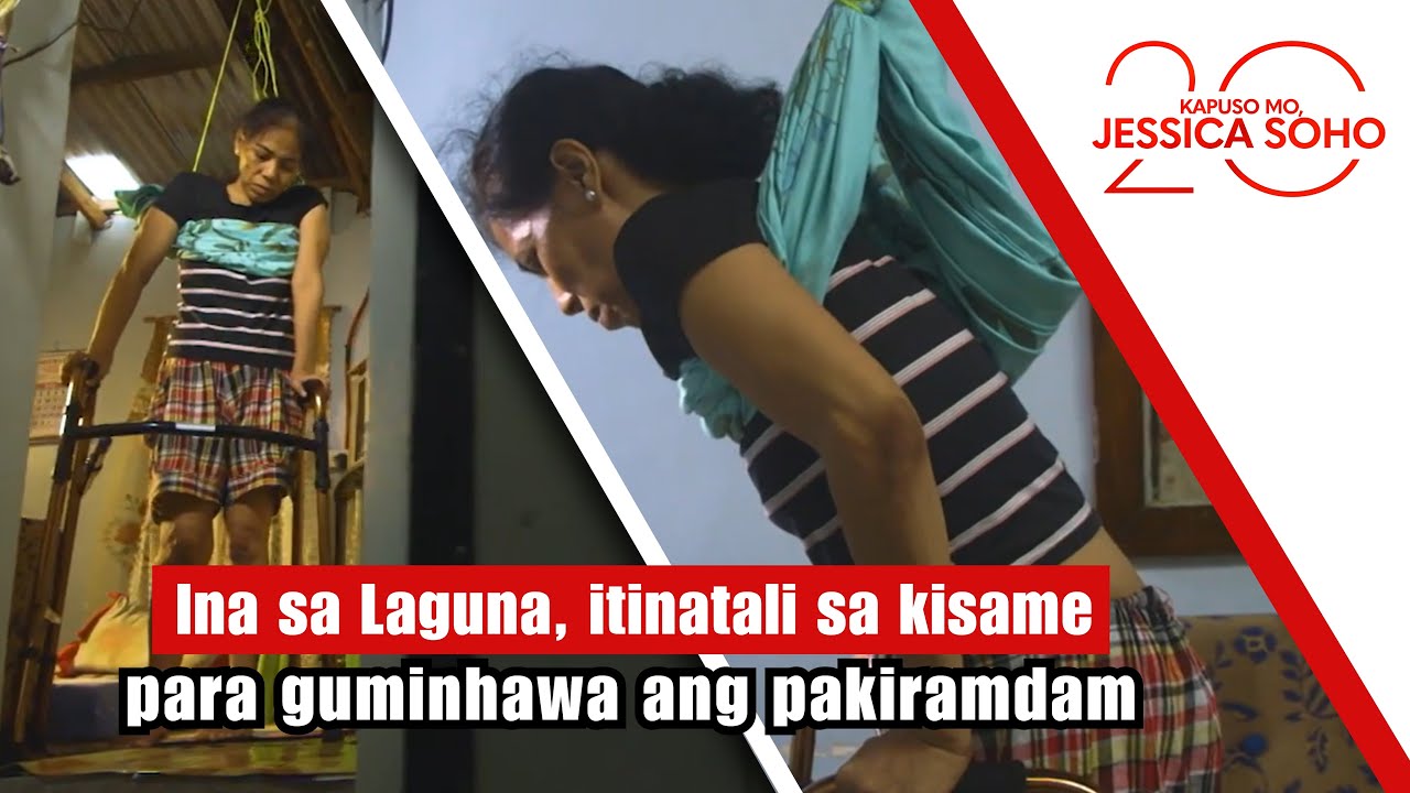 Ina sa Laguna, itinatali sa kisame para guminhawa ang pakiramdam | Kapuso Mo, Jessica Soho