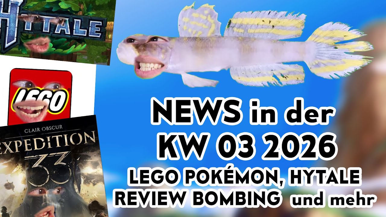 Lego Pokémon, Mehr DLCs = Mehr FPS?, Neue Lara Croft und mehr | News KW 03 2026