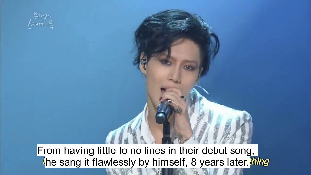 SHINee Taemin's improvement