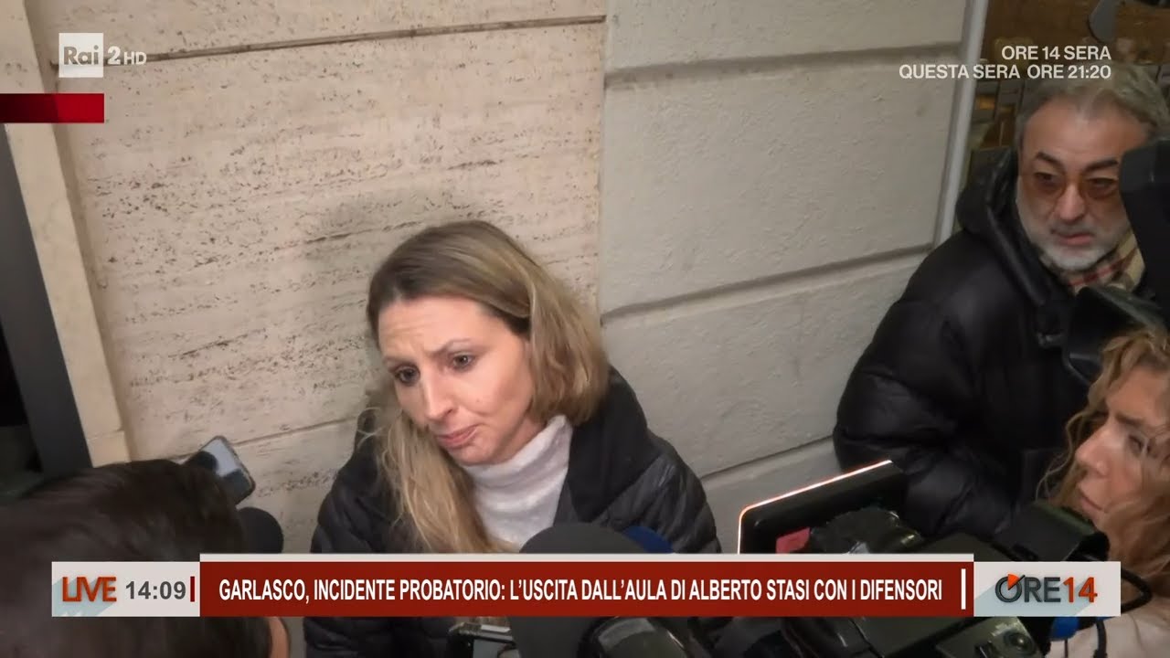 Garlasco, incidente probatorio: parla l'avvocato di Stasi - Ore 14 del 18/12/2025
