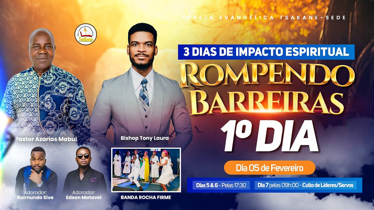 1º DIA DE IMPACTO ESPIRITUAL || ROMPENDO BARREIRAS