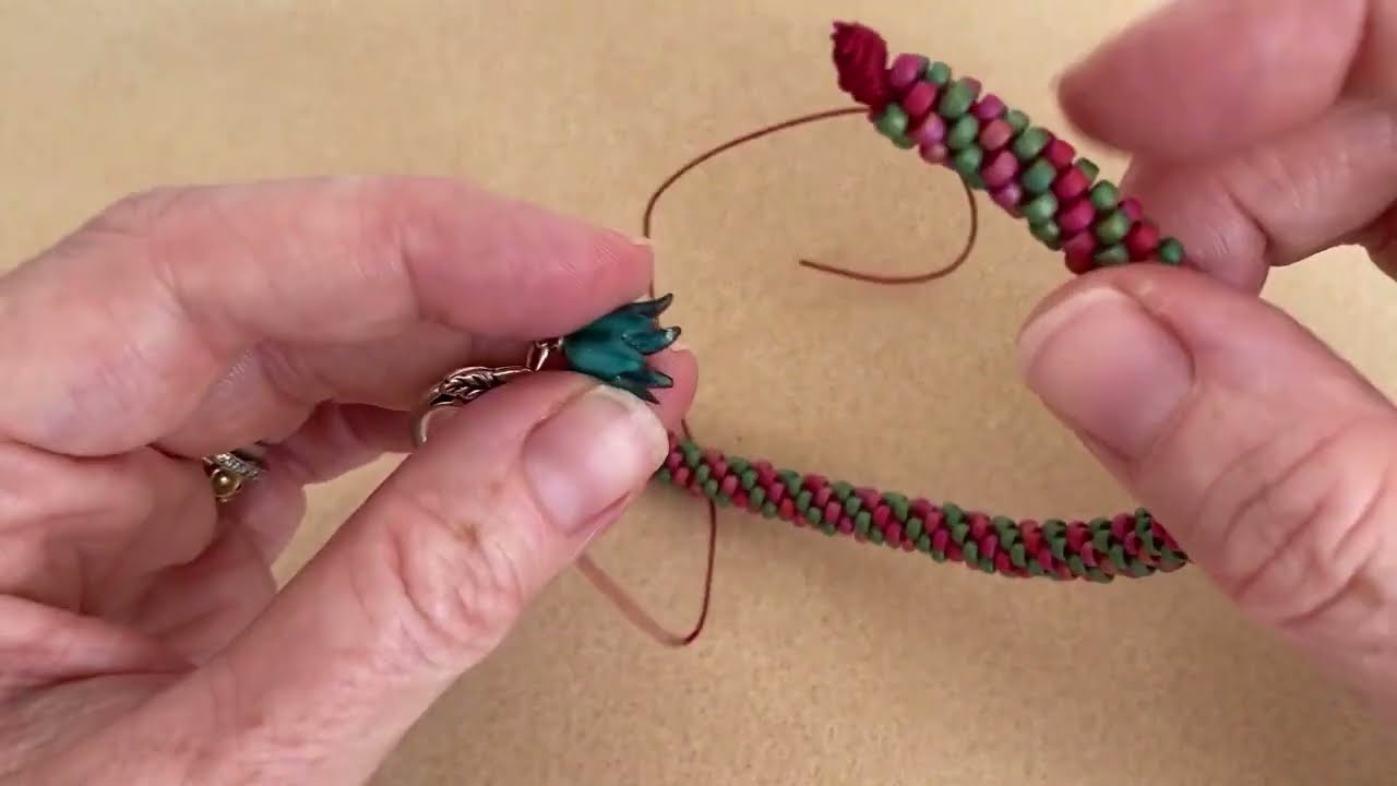 Troubleshooting: How to Shorten the End of a Kumihimo Braid to Fit into a Cord End