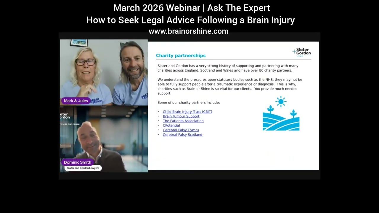 March 2026 Webinar | How to Find Legal Support Following a Brain Injury #braininjuryawareness