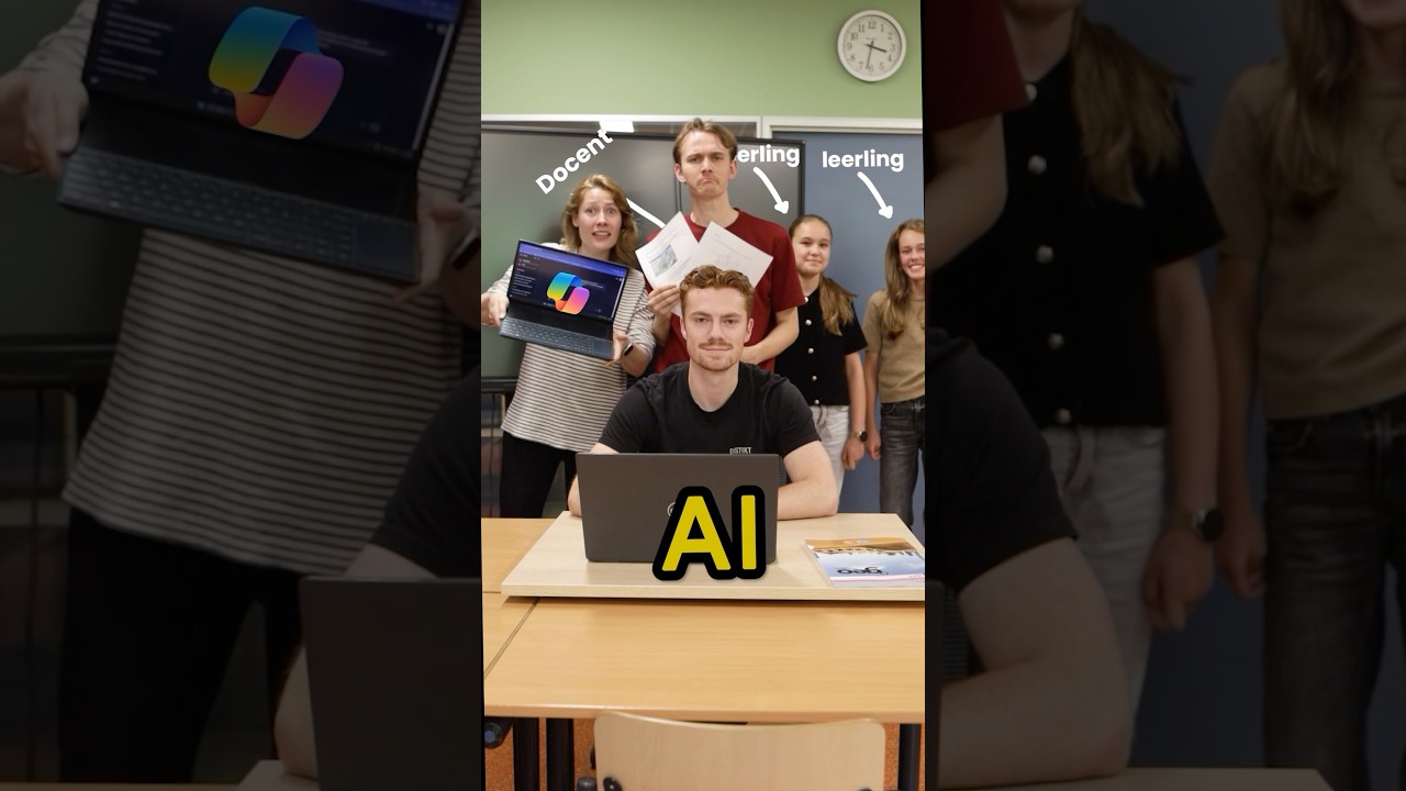 Herkent deze docent AI-huiswerk? 👨&zwj;🏫🤖#ai #huiswerk #50dagenai #school #explainer #leren