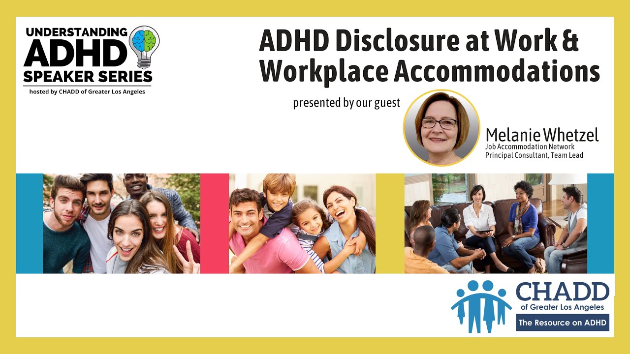 ADHD Disclosure at Work & Workplace Accommodations