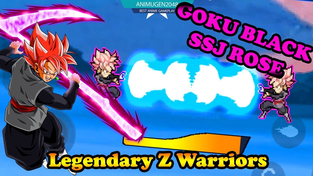 💛 Legendary Z Warriors APK #5 💛 GOKU BLACK SSJ ROSE | Random Battle Unlock All Character #FHD
