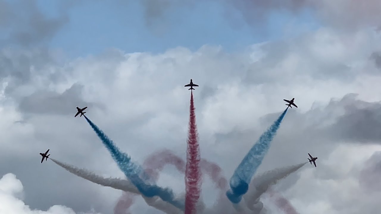 Red Arrows Danish Air Show 2022 (Highlights)