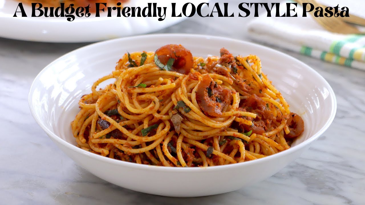 You Need to Try This Local Style BUDGET FRIENDLY Pasta Recipe - ZEELICIOUS FOODS #budget #spaghetti