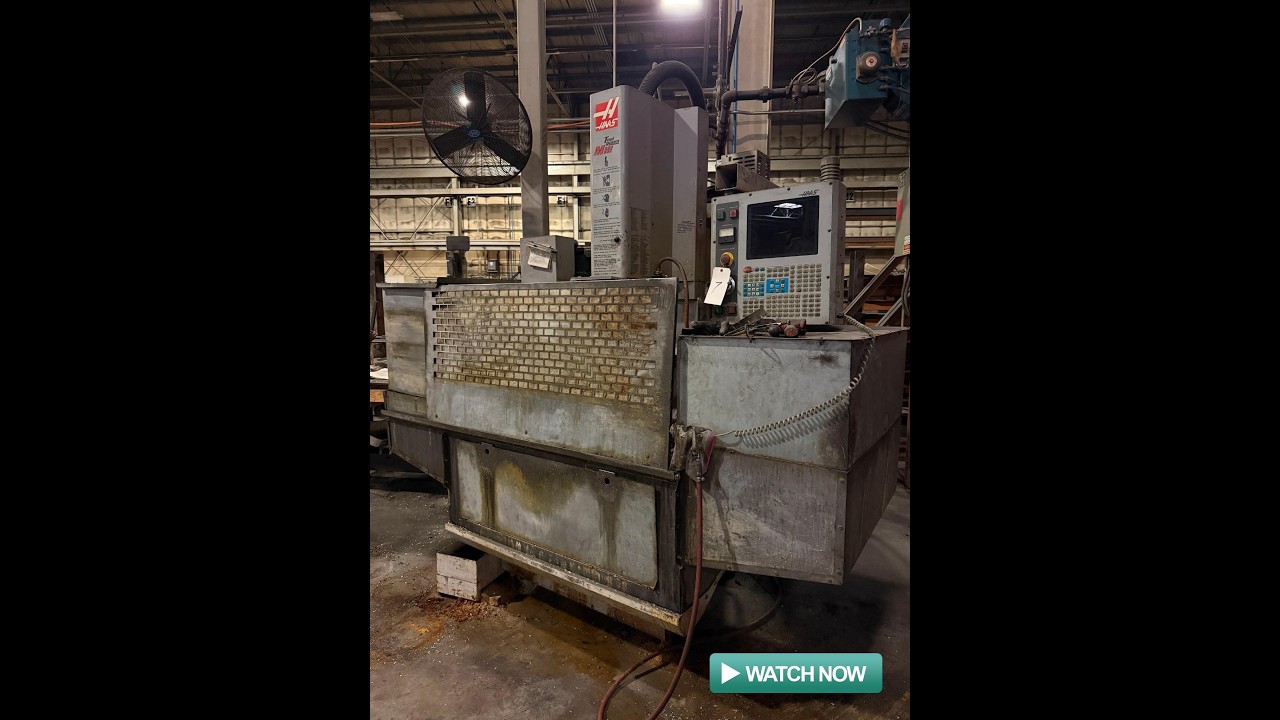 Maryland Facility Fab Equipment Auction Lot 220 - 2003 HAAS TM-1 TOOL ROOM MILL