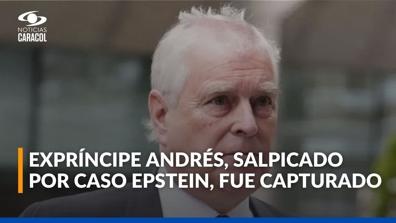 Policía británica arrestó al expríncipe Andrés, salpicado por el caso Jeffrey Epstein