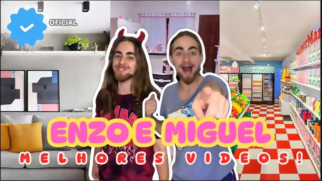 ENZO E MIGUEL- MELHORES VÍDEOS 😂🥰💅🏻
