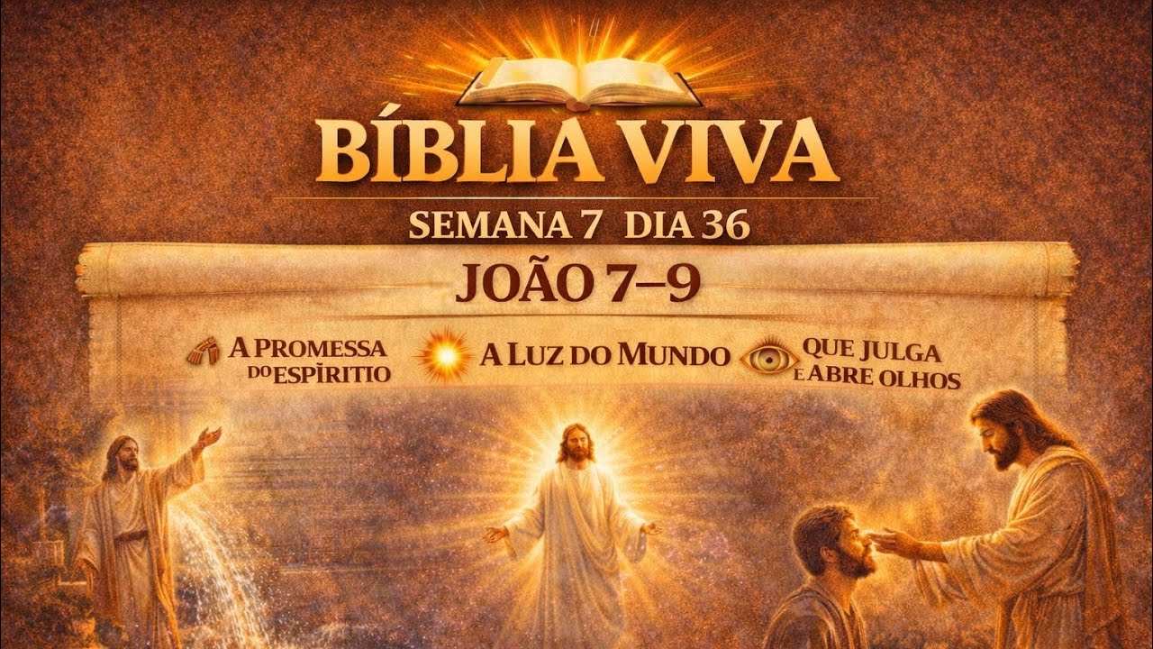 A BÍBLIA VIVA - 📚Evangelho de 
