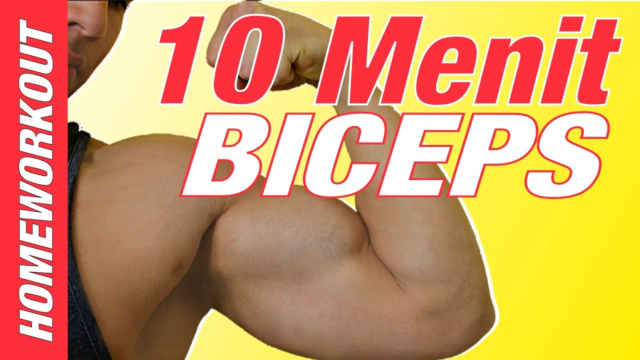 LATIHAN BICEPS DALAM 10 MENIT DI RUMAH