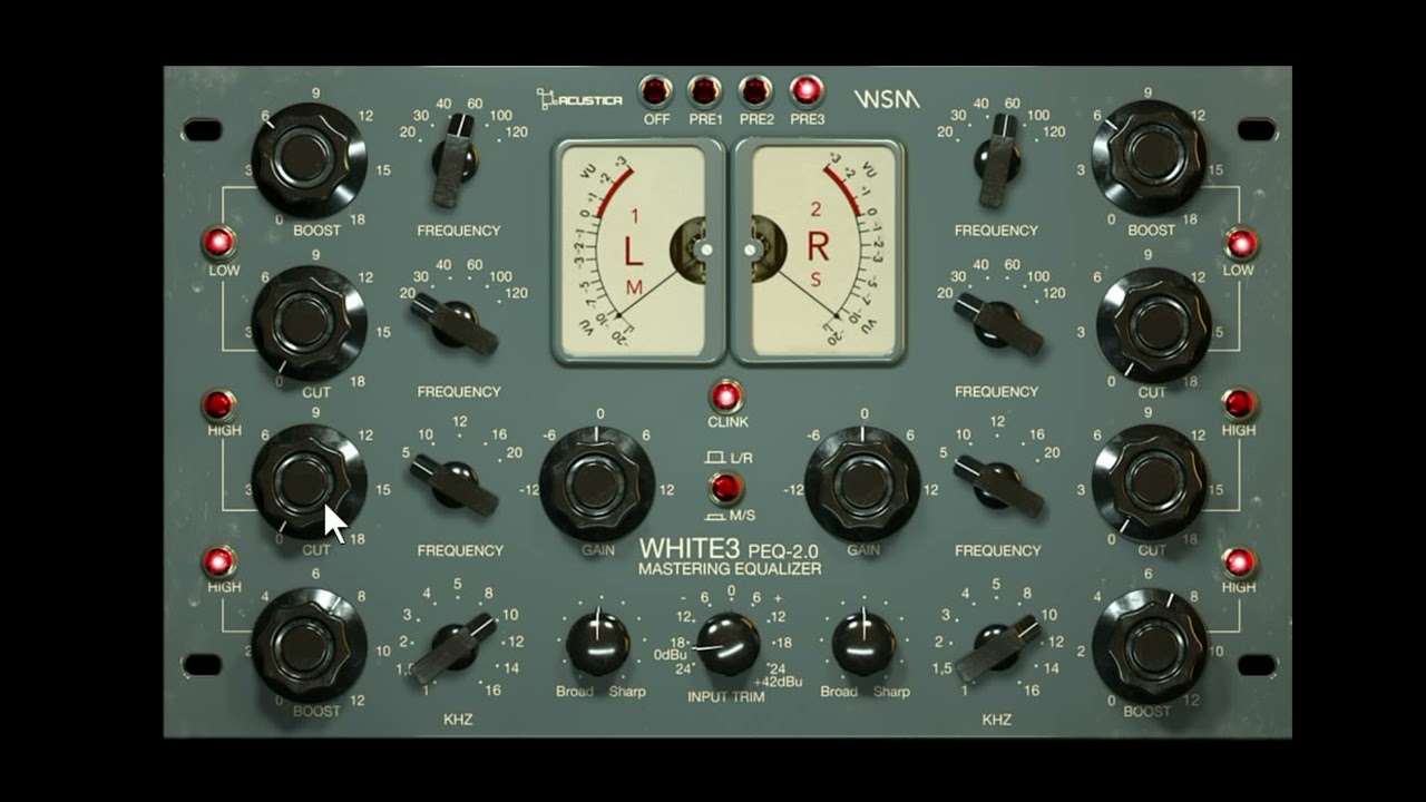 Acustica Audio White 3: Audio Examples