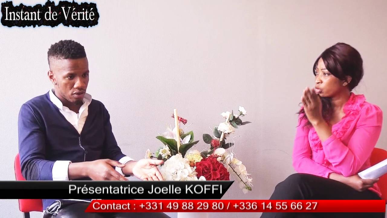 INSTANT DE VÉRITÉ DE TVCOMEANDSEE AVEC JOEL DROGBA