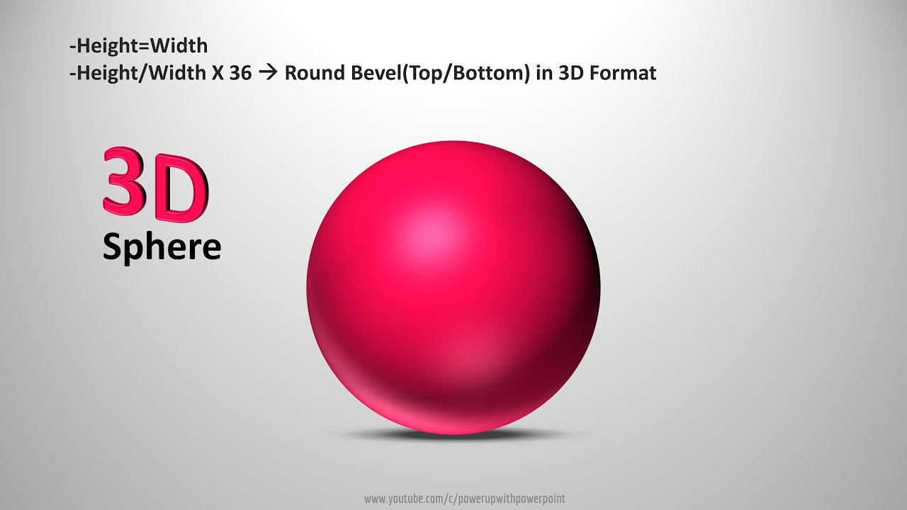 4.Create 3D SPHERE in PowerPoint|PowerPoint presentations|Graphic Design|Free Template