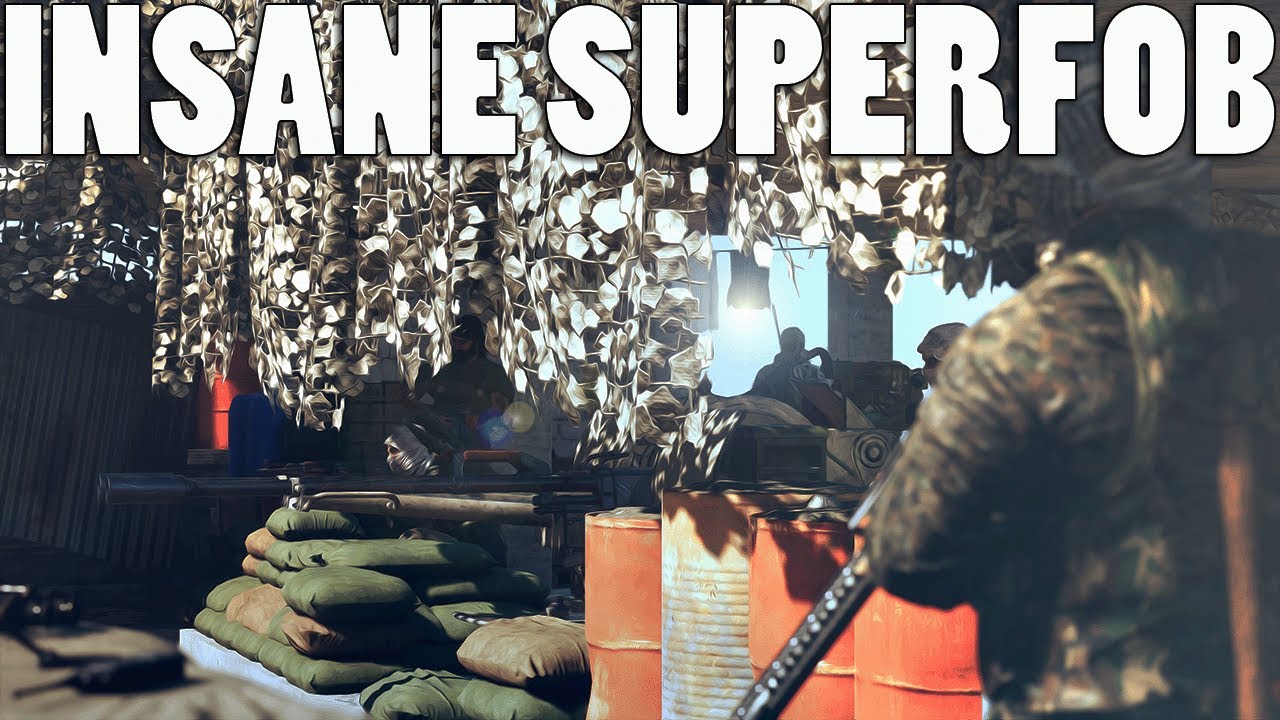 THE MOST EFFECTIVE SUPERFOB IN SQUAD - Middle East Escalation Mod Gameplay