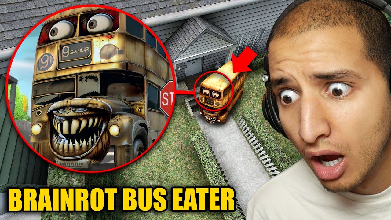 If You See BUS EATER BRAINROT Outside Your House, RUN AWAY FAST!