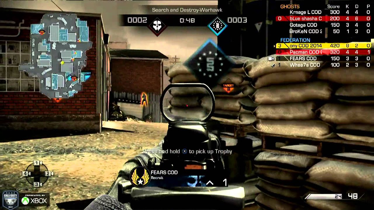Rise Nation vs Vitality Rises - Game 2 - Group F - CoD Championships 2014