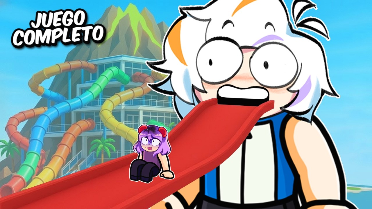 CREO MI PROPIO OBBY PARQUE ACUATICO EXTREMO COMPLETO (ROBLOX)
