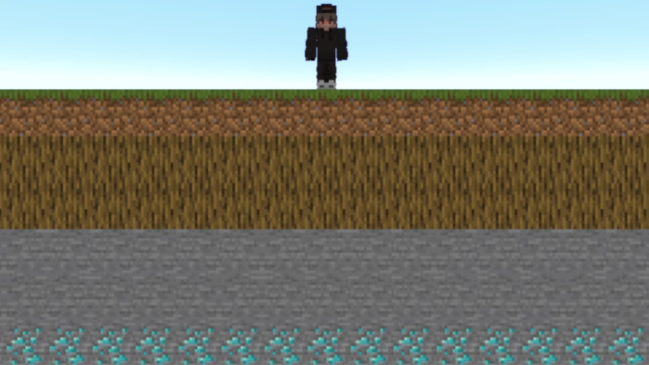 Minecraft, НО каждый слой — это РАЗНЫЙ блок!