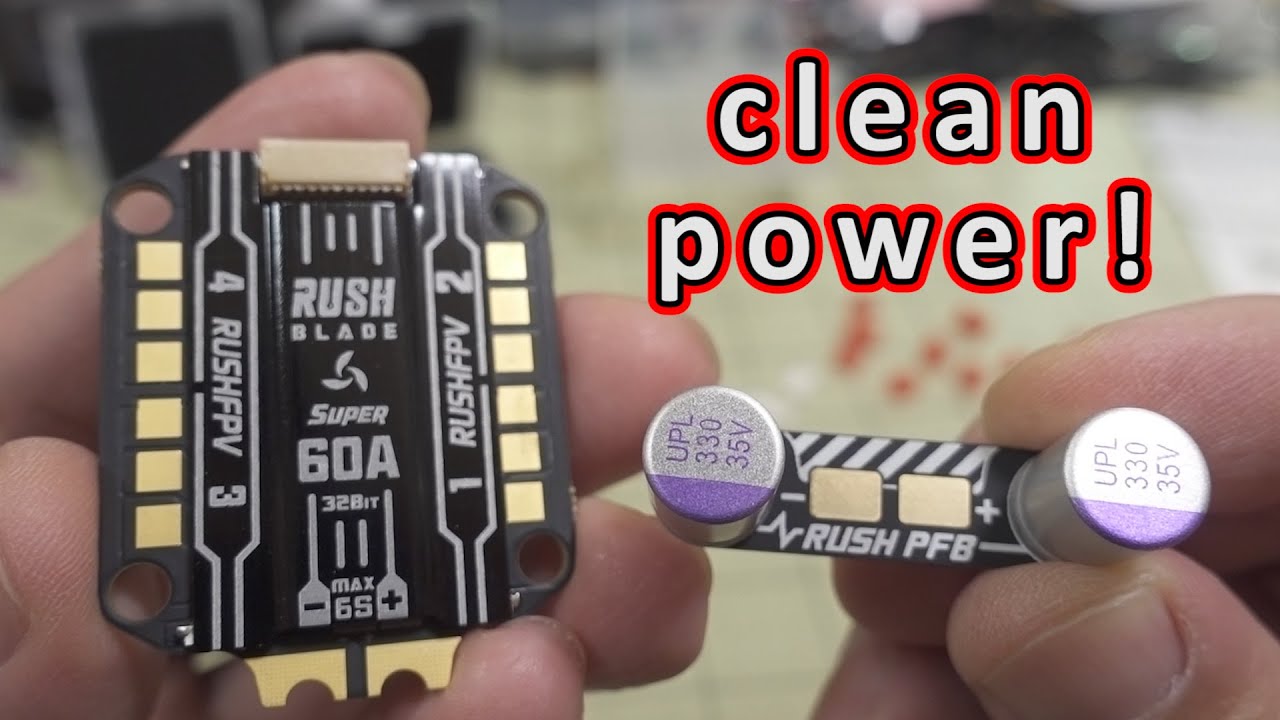 RushFPV BLADE 60A ESC and PFB ⚡