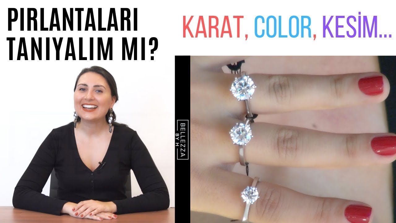 Karat, Color, Kesim... Pırlantaları Tanıyalım mı?