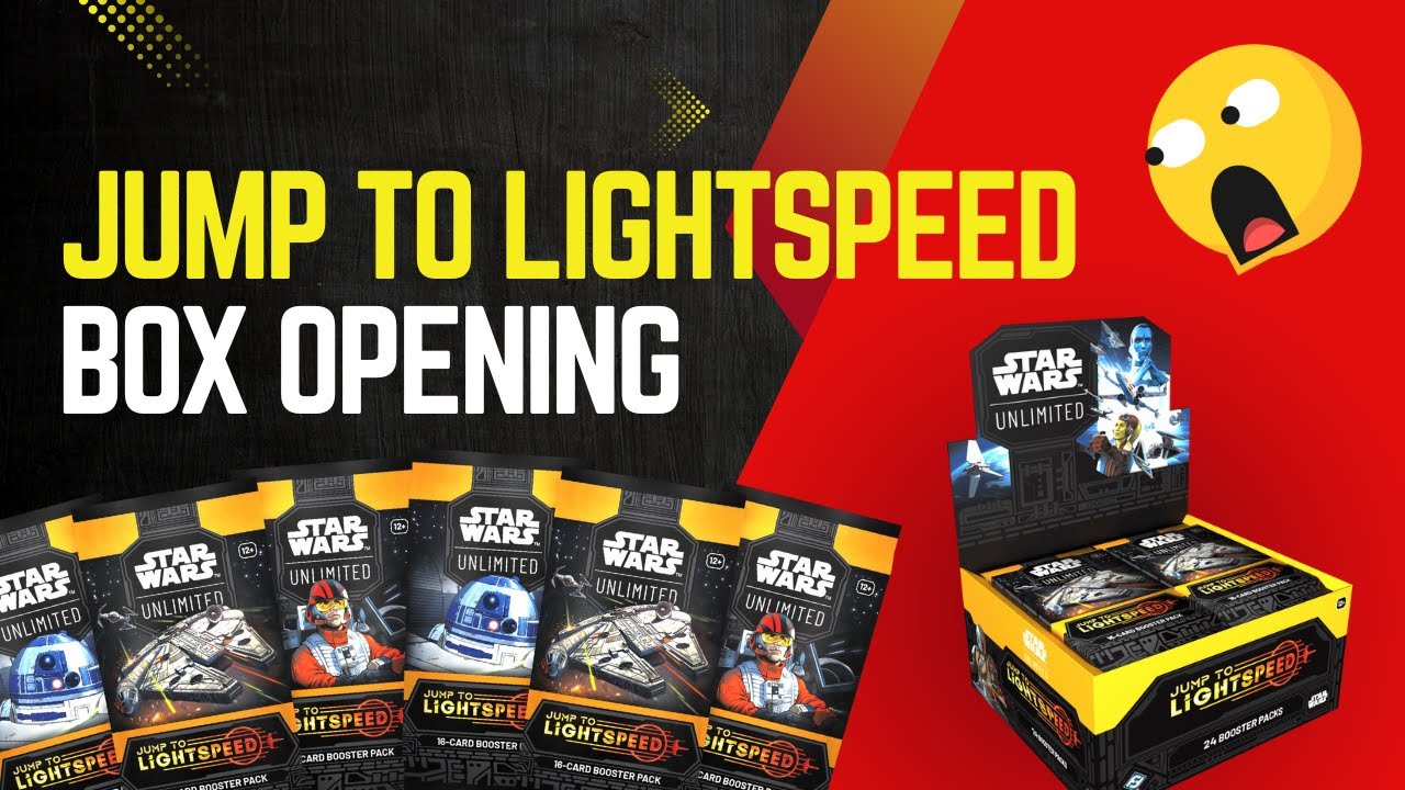 Star Wars Unlimited Cards Opening - Set 4 Jump to Lightspeed