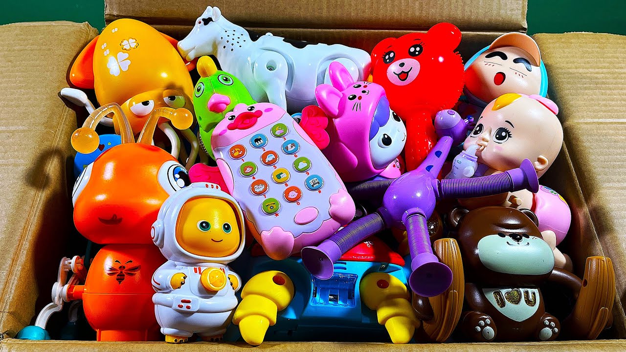 12.10 Minutes Satisfying with Unboxing Princess Dolls,Toys Set,Swing&Slide Collection ASMR | Review