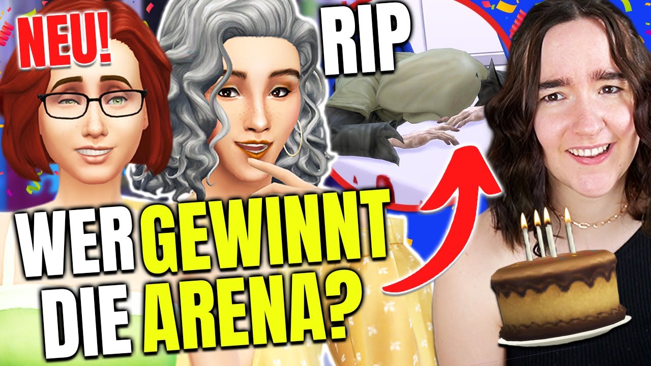 Sims 4 ABER meine SIMS *treten* in einer crazy ARENA gegeneinander an! 🥲🥳 Nesmeralda
