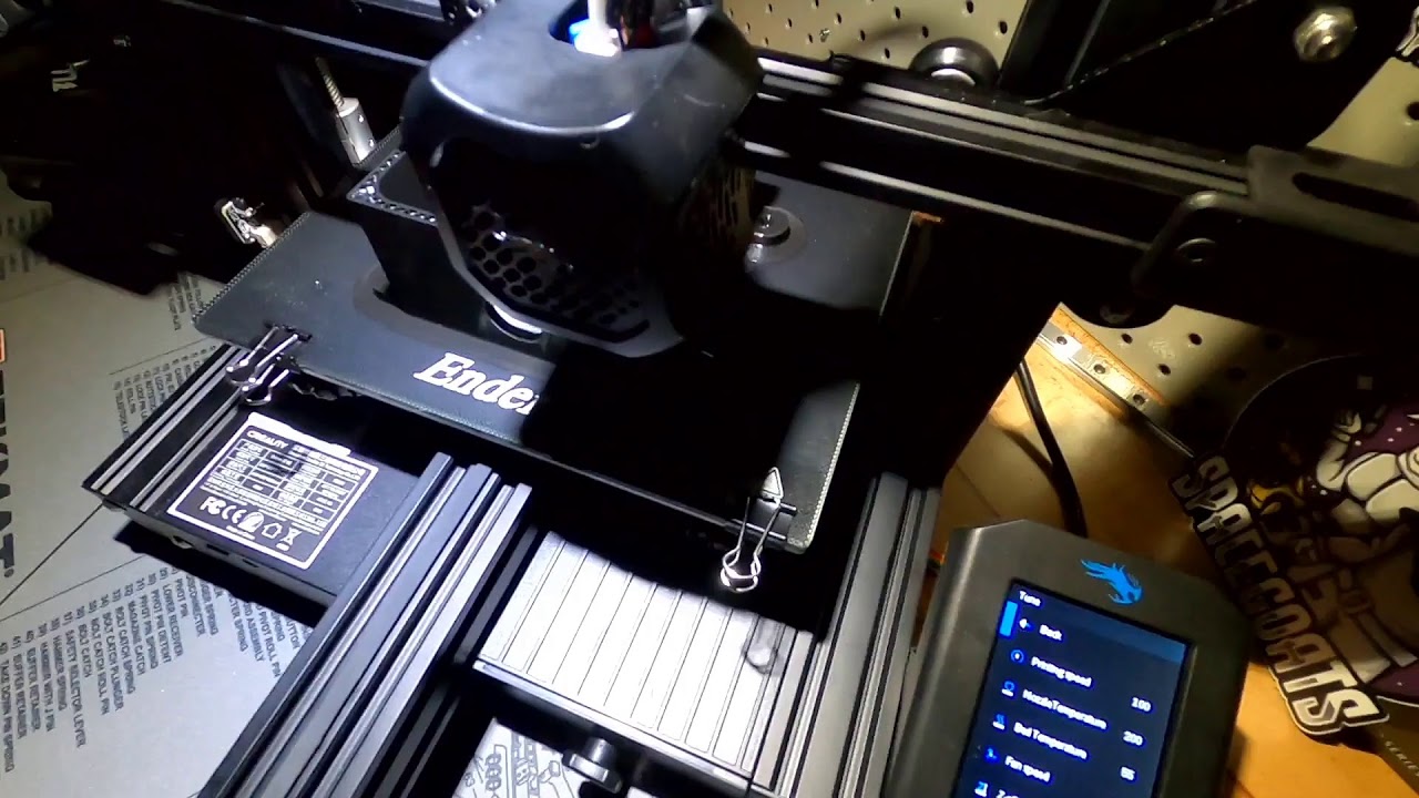SpaceGoats Live Stream enjoy the music and printer. Going to Build another printer soon....