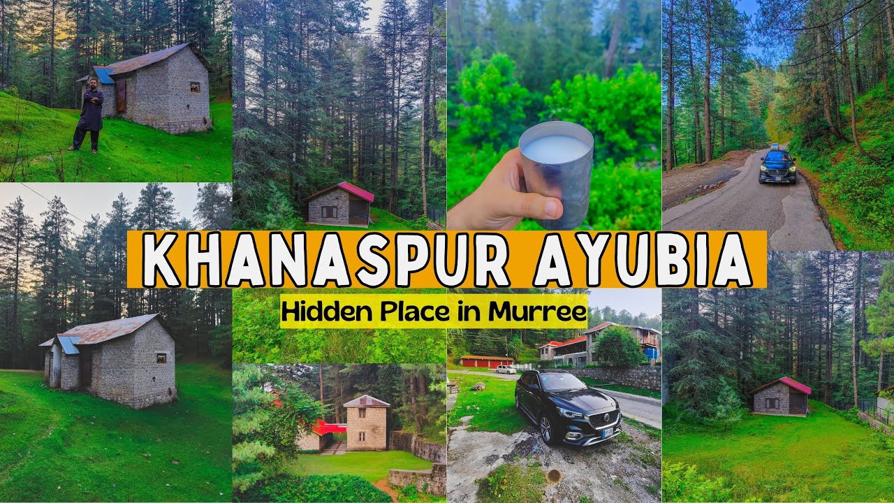 Old British Colony in Khanaspur Ayubia PAKISTAN | Ghost Town | Big Farm Houses in Mountains Ayubia