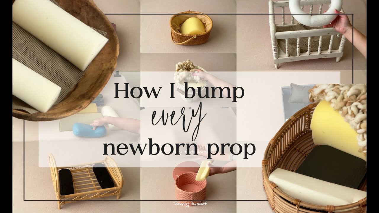 How I Bump Every Newborn Prop | Newborn Photography Tutorial | How-To