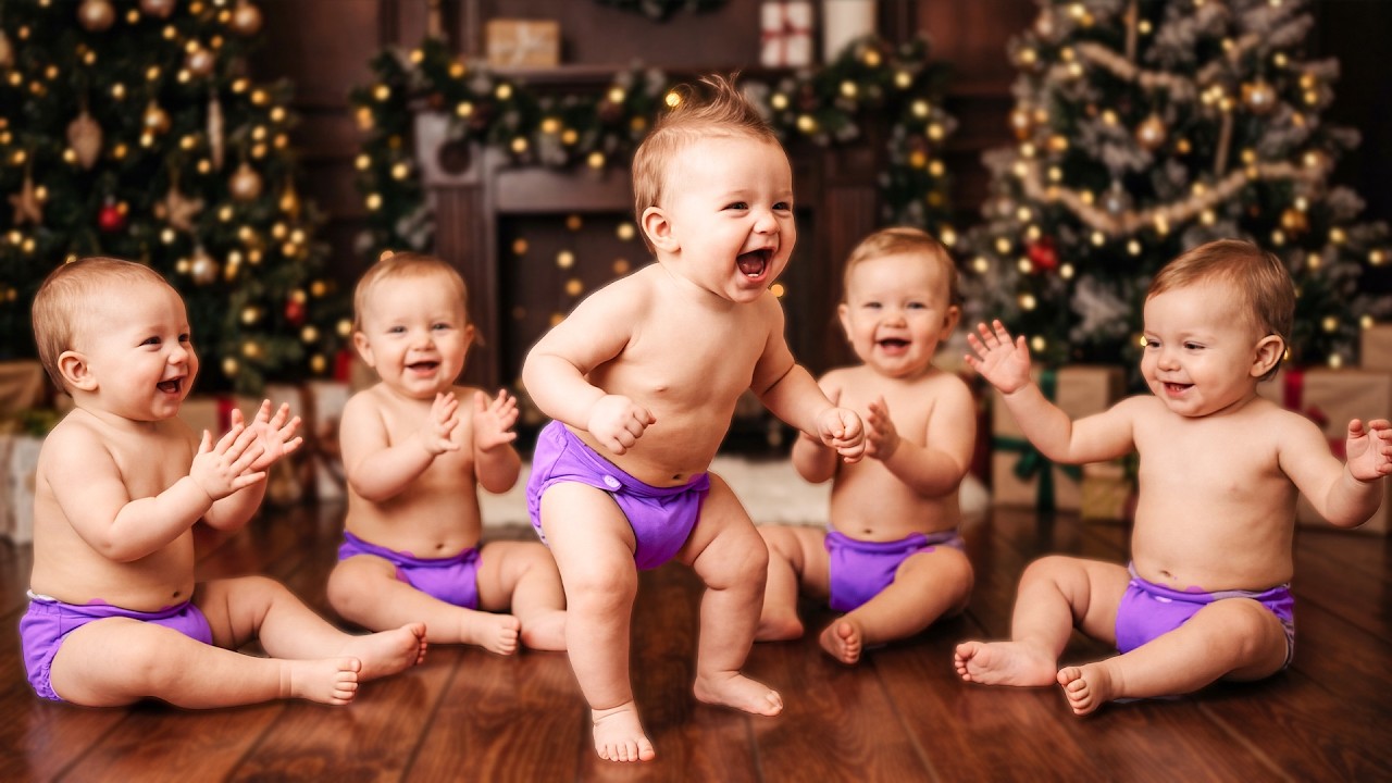 Jingle Bells Baby Dance 2025 | Baby Dance & Holiday Fun with  Christmas Song for Kids & Toddlers