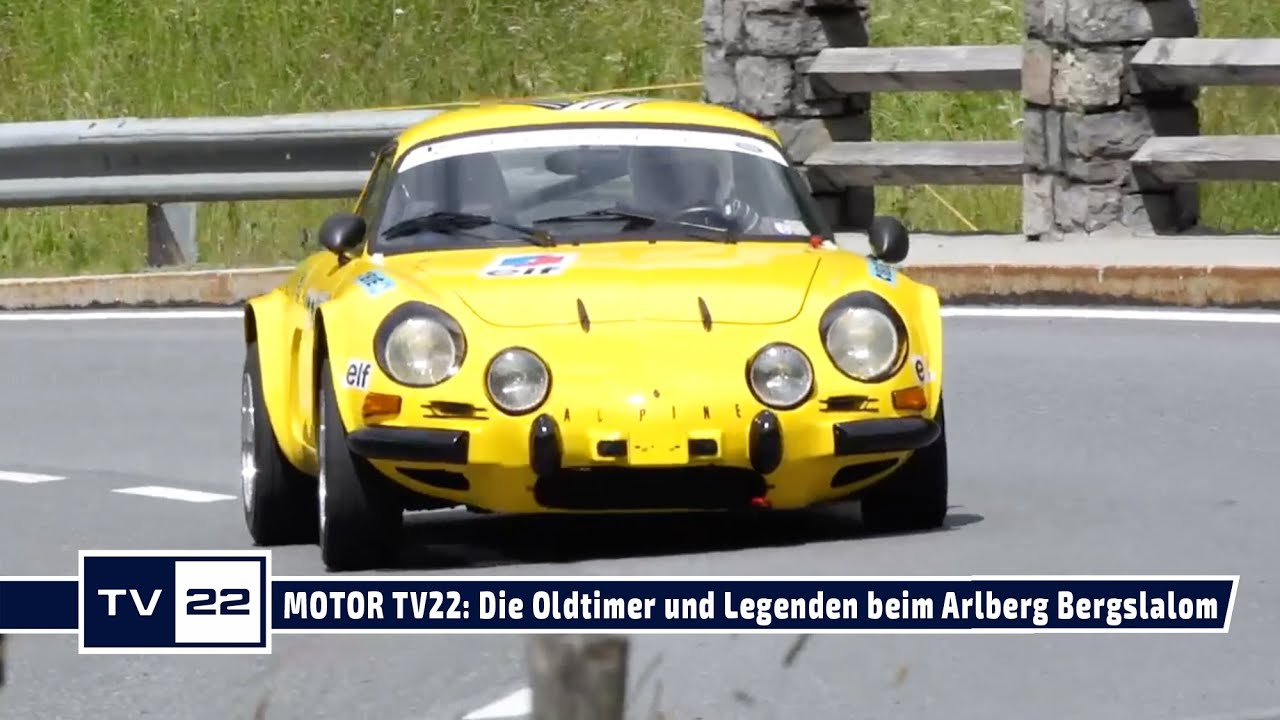 MOTOR TV22: Die Oldtimer beim Arlberg Bergrennen  2022