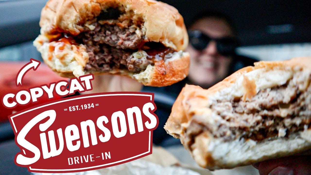 Я приготовил легендарный бургер Swensons Galley Boy из Акрона ДОМА | Рецепт-копия