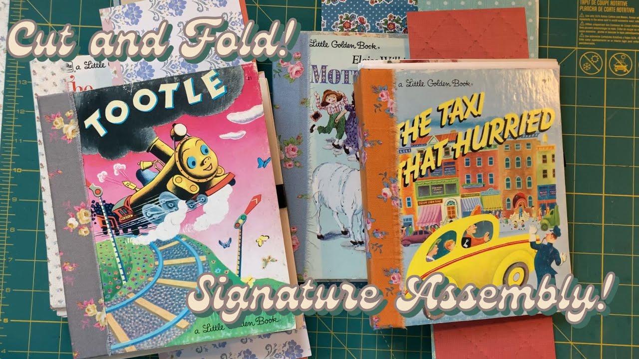 PREPARING 10 LITTLE GOLDEN BOOK SIGNATURES AT ONCE! 🤯 Choosing All the Papers (audio fixed)