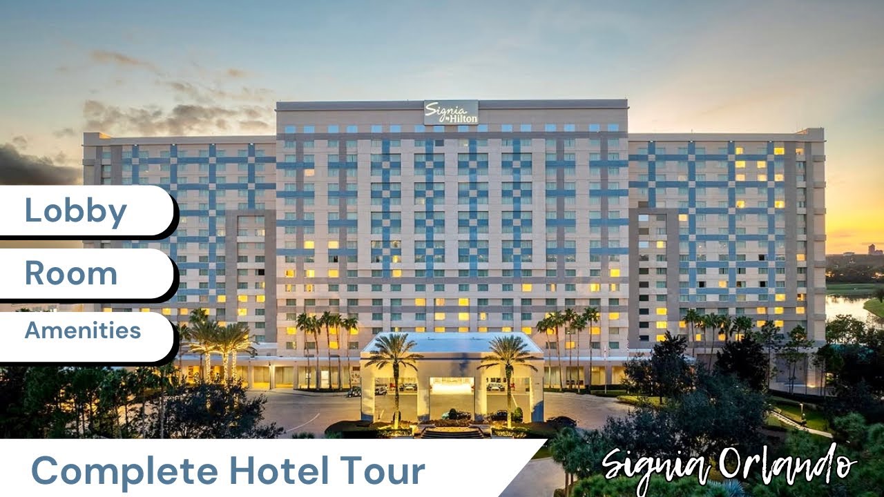 ПОЛНЫЙ ТУР ПО SIGNIA BY HILTON ORLANDO BONNET CREEK, ОФИЦИАЛЬНОМУ ОТЕЛЮ WALT DISNEY WORLD | @th3s...